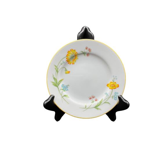 Vintage Diplomat by Sango Larchmont Pattern Bread and Butter Plate Floral Design - Picture 1 of 2